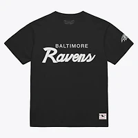 T-shirt classique noir Mitchell & Ness pour homme