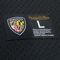 Men's Mitchell & Ness Ray Lewis Black Baltimore Ravens Retired Player Name Number Mesh Top