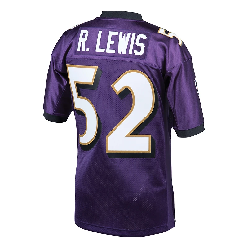 Men's Mitchell & Ness Ray Lewis Purple Baltimore Ravens 2000 Authentic Throwback Retired Player Jersey