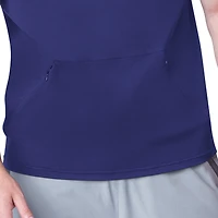 Sweat à capuche sans manches violet Baltimore Ravens Action MSX by Michael Strahan pour homme