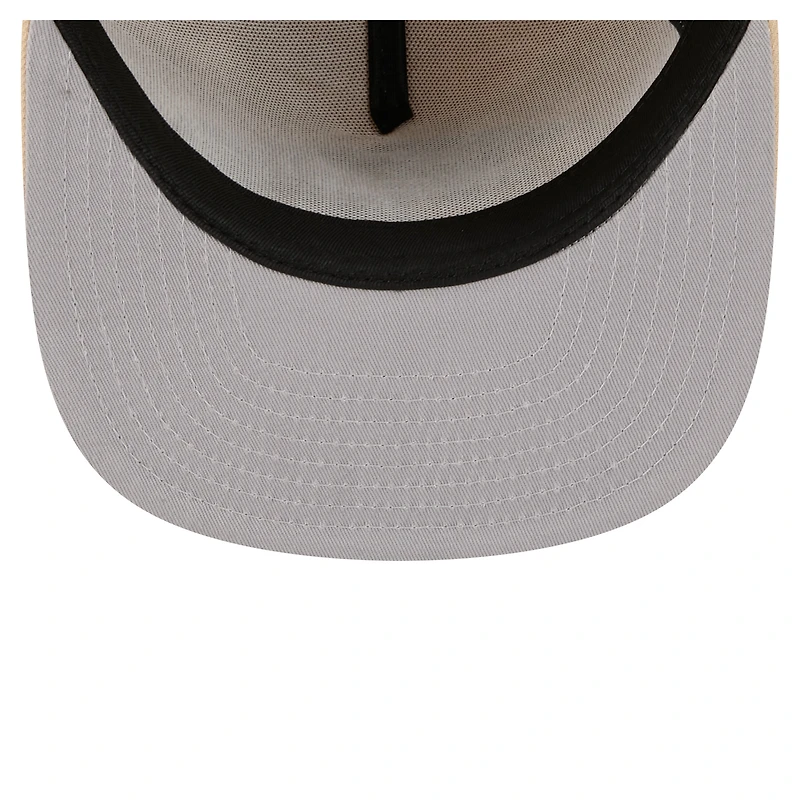 Casquette ajustée A-Frame 59FIFTY beige clair pour homme des Baltimore Ravens de New Era