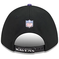 Men's New Era  Black/Purple Baltimore Ravens 2026 NFL Draft 9FORTY M-Crown Adjustable Hat