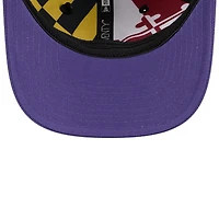Men's New Era  Black/Purple Baltimore Ravens 2026 NFL Draft 9SEVENTY Adjustable Hat