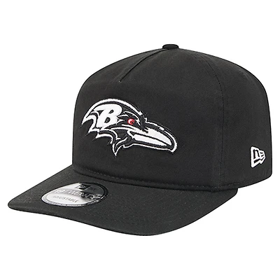Casquette ajustable New Era 19TWENTY noire/blanche pour homme des Baltimore Ravens