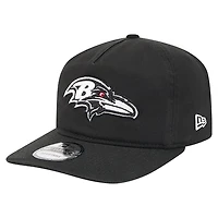 Casquette ajustable New Era 19TWENTY noire/blanche pour homme des Baltimore Ravens