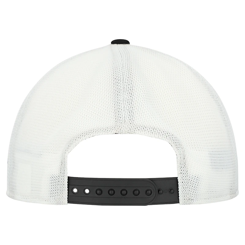 Casquette ajustable New Era 19TWENTY noire/blanche pour homme, avec patch Baltimore Ravens