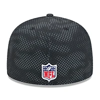 Men's New Era  Black Baltimore Ravens 2024 Sideline 59FIFTY Fitted Hat