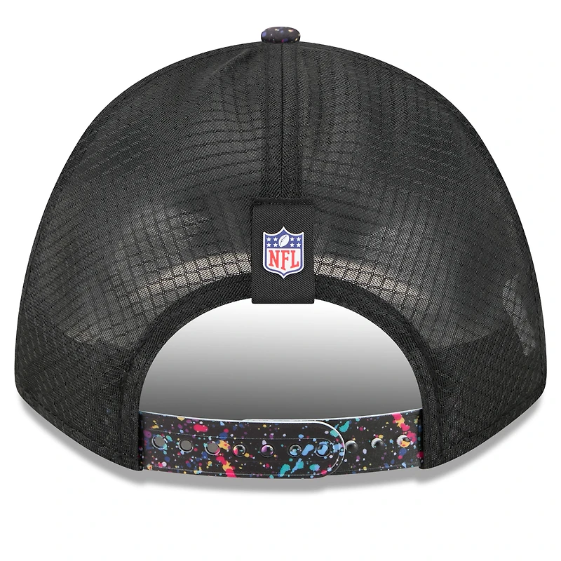 Casquette ajustable 9FORTY NFL Crucial Catch 2025 des Baltimore Ravens de New Era pour homme, noire