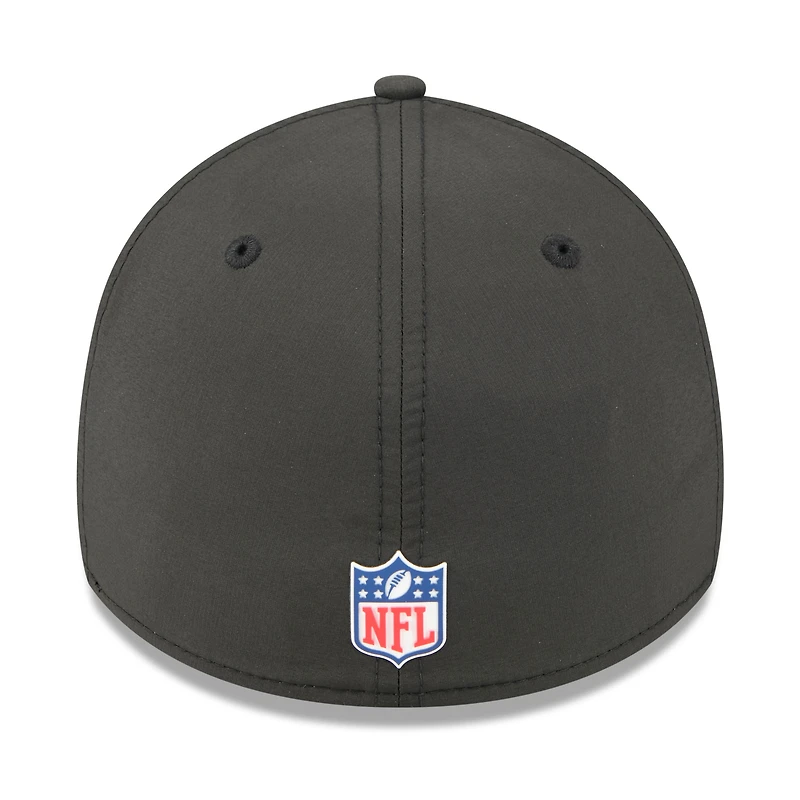 Men's New Era Black Baltimore Ravens 2025 Sideline 39THIRTY Flex Hat