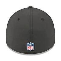Men's New Era Black Baltimore Ravens 2025 Sideline 39THIRTY Flex Hat