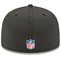 Men's New Era Black Baltimore Ravens 2025 Sideline 59FIFTY Fitted Hat