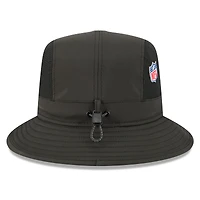 Bob noir New Era pour homme Baltimore Ravens 2025 Sideline