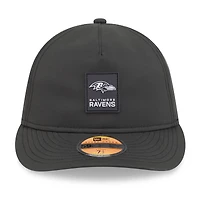 Casquette ajustée New Era 59FIFTY noire Baltimore Ravens 2025 Sideline Retro Crown pour homme
