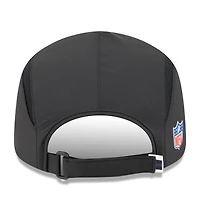 Casquette ajustable Sideline Runner 2025 noire New Era pour homme des Baltimore Ravens