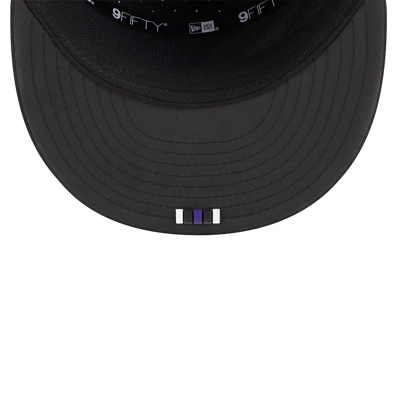 Casquette snapback 9FIFTY noire New Era Baltimore Ravens 2025 pour homme