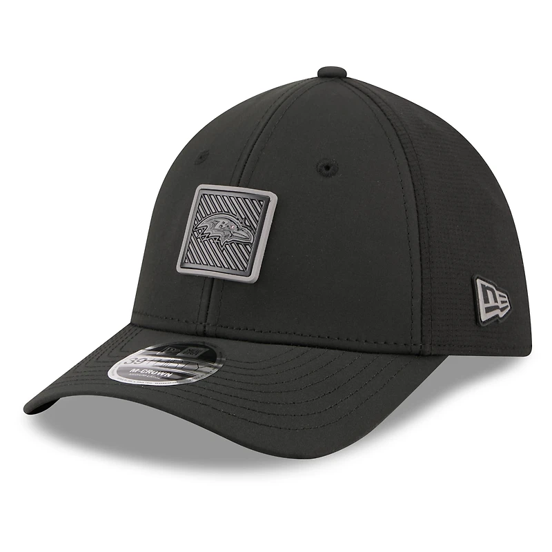 Men's New Era  Black Baltimore Ravens 2026 NFL Training Camp 39THIRTY Flex Hat