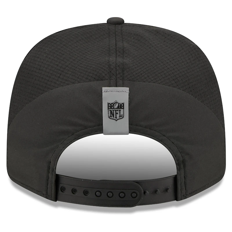 Men's New Era Black Baltimore Ravens 2026 NFL Training Camp 9SEVENTY Adjustable Hat