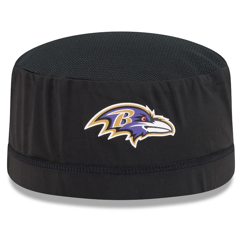 Casquette Skully noire New Era Baltimore Ravens 2026 NFL Training Camp pour homme