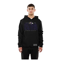 Men's New Era Black Baltimore Ravens Combine Authentic Local State Hoodie