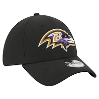 Casquette New Era violette Baltimore Ravens Core Team 39THIRTY Flex pour homme