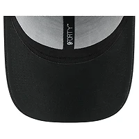 Casquette ajustable New Era 9FORTY noire Baltimore Ravens Darkness Falls pour homme