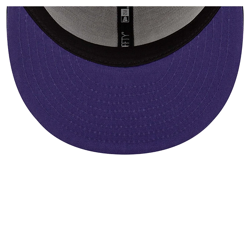 Casquette snapback 9FIFTY Baltimore Ravens noire New Era pour homme