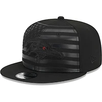 Casquette Snapback 9FIFTY Independent Baltimore Ravens New Era noire pour homme