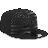 Men's New Era Black Baltimore Ravens Independent 9FIFTY Snapback Hat