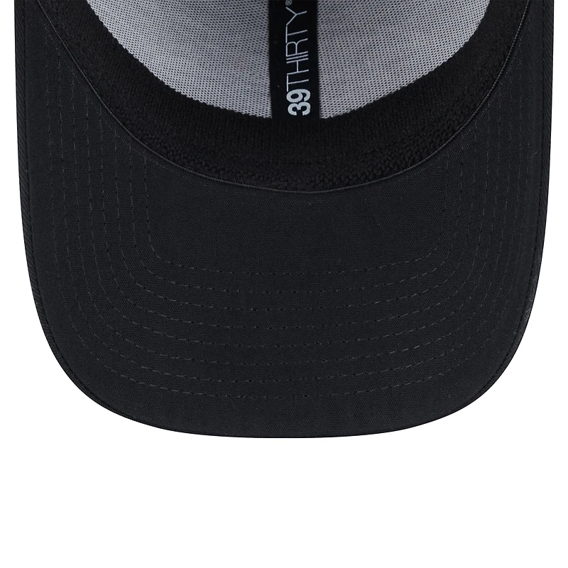 Men's New Era Black Baltimore Ravens Main Neo 39THIRTY Flex Hat