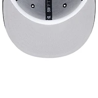 Men's New Era Black Baltimore Ravens  Main Patch 59FIFTY Fitted Hat