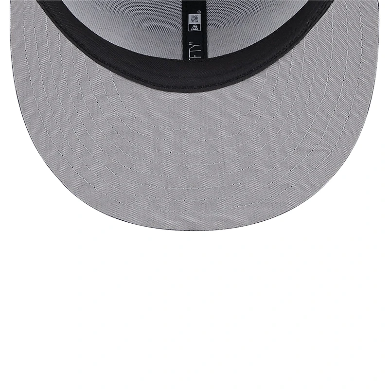 Men's New Era Black Baltimore Ravens Main Trucker 9FIFTY Snapback Hat