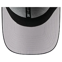 Casquette New Era noire Outline 39THIRTY Flex des Baltimore Ravens pour homme