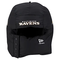 Cagoule matelassée noire New Era Baltimore Ravens pour homme