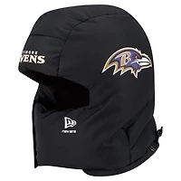 Men's New Era  Black Baltimore Ravens Puffer Balaclava