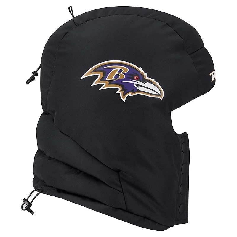 Men's New Era Black Baltimore Ravens Puffer Balaclava