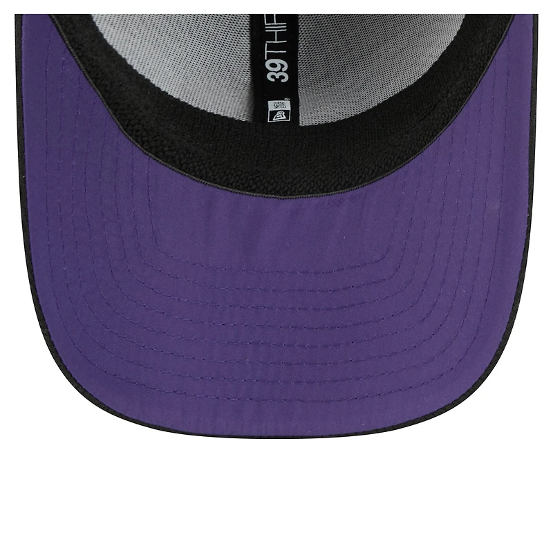Casquette 39THIRTY Flex noire New Era pour homme des Baltimore Ravens