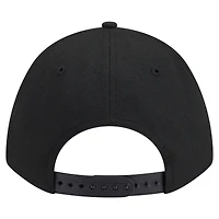 Men's New Era  Black Baltimore Ravens Team Collection 9FORTY M-Crown A-Frame Adjustable Hat