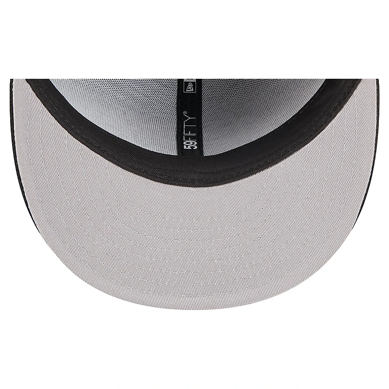 Casquette ajustée New Era noire Baltimore Ravens Tri-Hit 59FIFTY pour homme