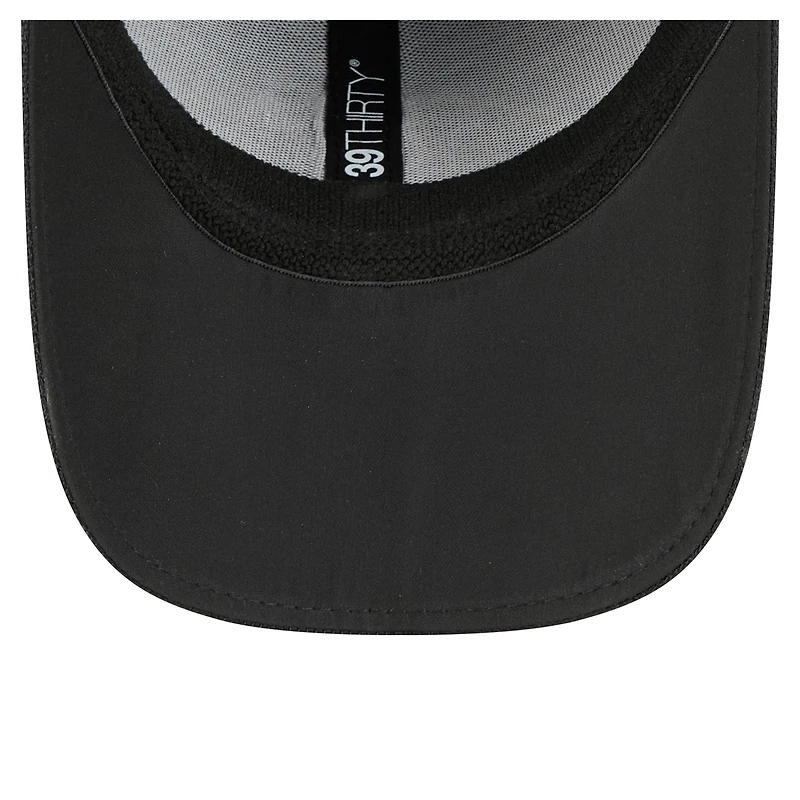 Casquette New Era noire à visière Hit 39THIRTY Flex des Baltimore Ravens pour homme