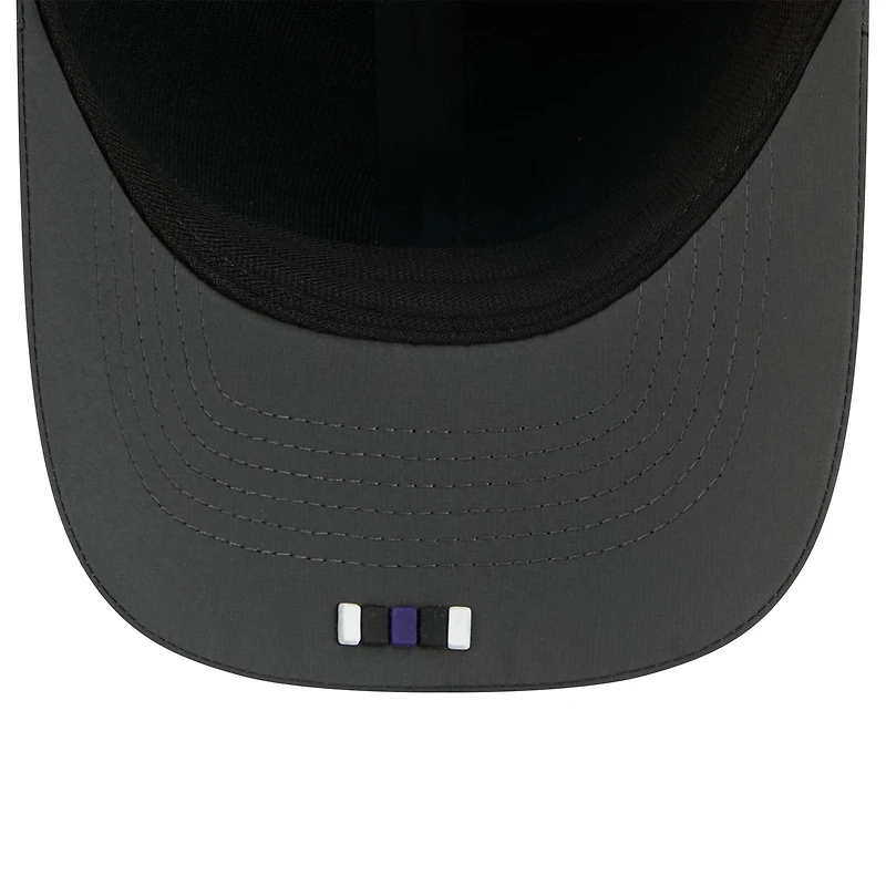 Men's New Era Charcoal Baltimore Ravens 2025 Sideline Cold Weather 9FORTY M-Crown Adjustable Hat