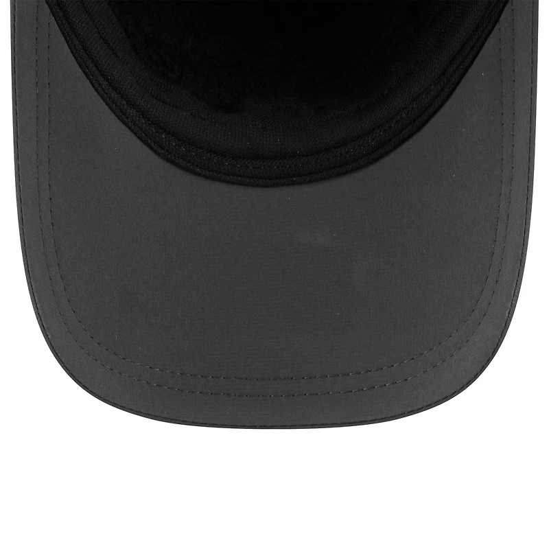 Men's New Era Charcoal Baltimore Ravens 2025 Sideline Cold Weather Runner Dog Ear Adjustable Hat