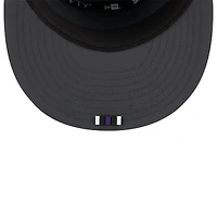 Casquette snapback 9FIFTY à panneau fendu sur le côté pour homme New Era, couleur charbon, Baltimore Ravens 2025