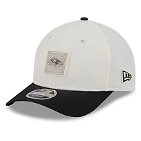 Men's New Era  Cream/Black Baltimore Ravens 2026 NFL Training Camp 9FORTY Adjustable Hat