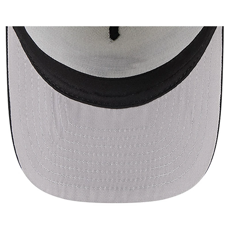 Casquette snapback New Era 9FIFTY pour homme, couleur crème/noir, avec logo des Baltimore Ravens