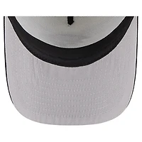 Casquette snapback New Era 9FIFTY pour homme, couleur crème/noir, avec logo des Baltimore Ravens