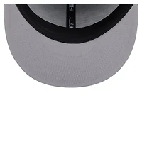 Casquette snapback New Era 9FIFTY pour homme, marron fonc