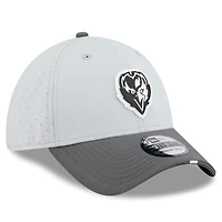 Men's New Era  Gray/Graphite Baltimore Ravens 2025 NFL Training Camp 39THIRTY Flex Hat