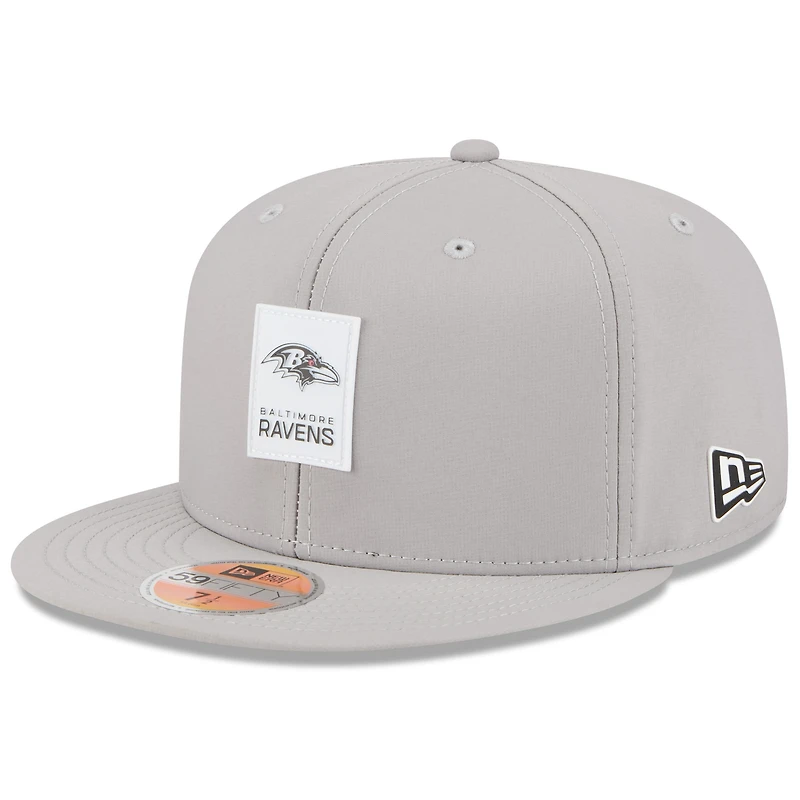 Casquette ajustée 59FIFTY Sideline 2025 des Baltimore Ravens de New Era pour homme