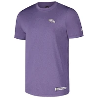 Men's New Era Heather Purple Baltimore Ravens 2024 NFL Training Camp T-Shirt