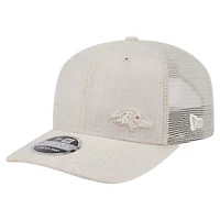 Casquette extensible à boutons-pression Baltimore Ravens Flawless 9SEVENTY de New Era pour homme